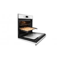 Cuptor multifuncţional MAESTRO HLB 840, cu funcţie Turbo şi sistem de curăţare HydroClean PRO, 60 cm, Alb